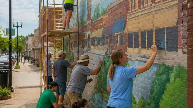 Revitalizing Neosho's Iconic Mural: A Community Effort