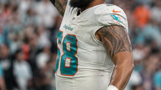Dolphins Star Connelly Lemuelu Celebrates Milestone Against Former Club