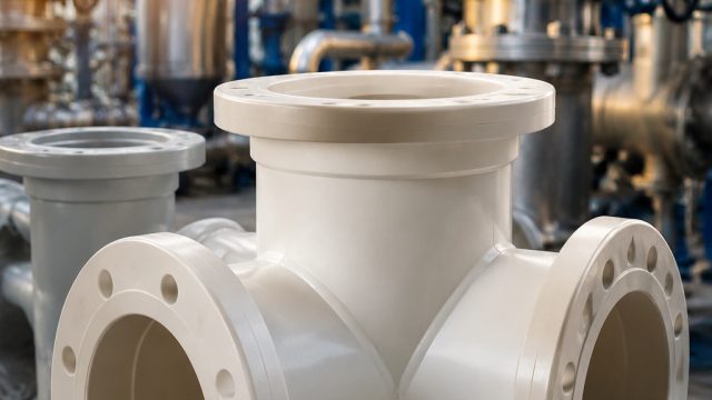 Unlocking Industrial Efficiency with Customized PVDF Mixing Tees