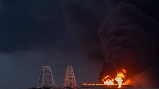 Ukraine Escalates Tactics with Strategic Strike on Crimean Infrastructure