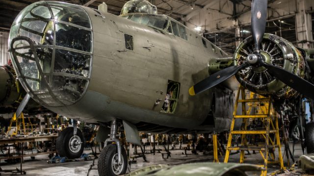 Significant Progress in B-24 Liberator Restoration at National Museum